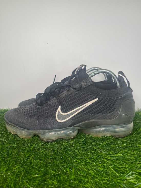 Nike Shoes - Nike Air VaporMax Flyknit Women’s Size 10 Black White Running Shoes Sneakers